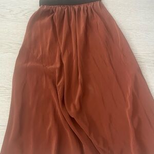100% Silk Skirt by Aritzia
